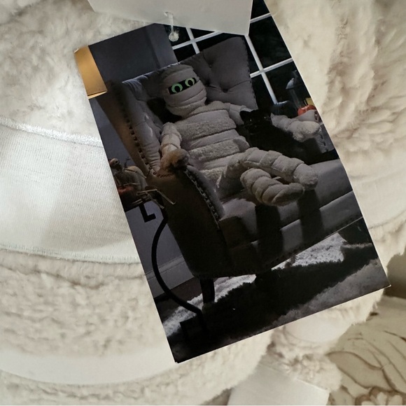 Isaac Mizrahi Oversized Stuffed Mummy - Picture 5 of 5